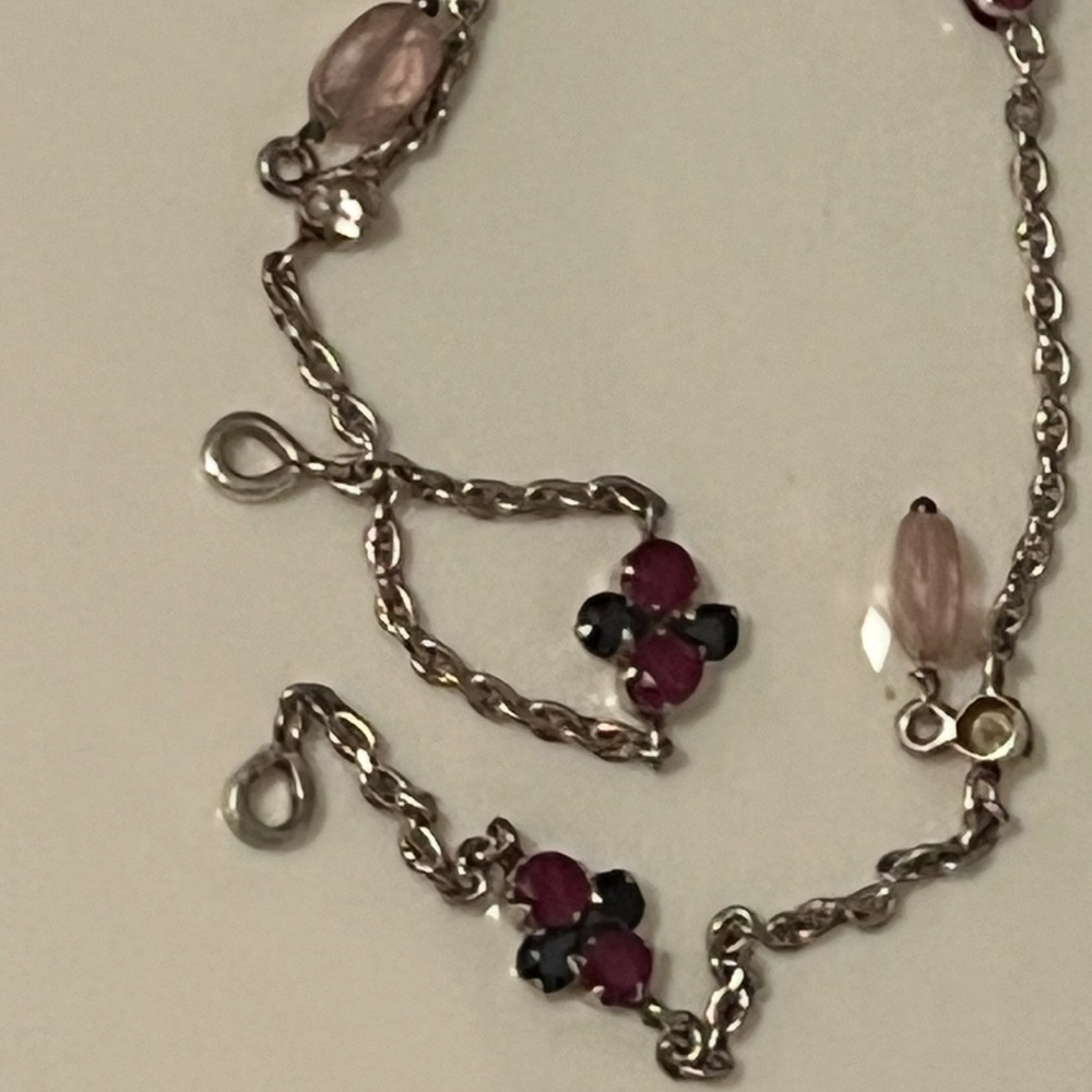 Artisan Sterling silver necklace - child 11 inches